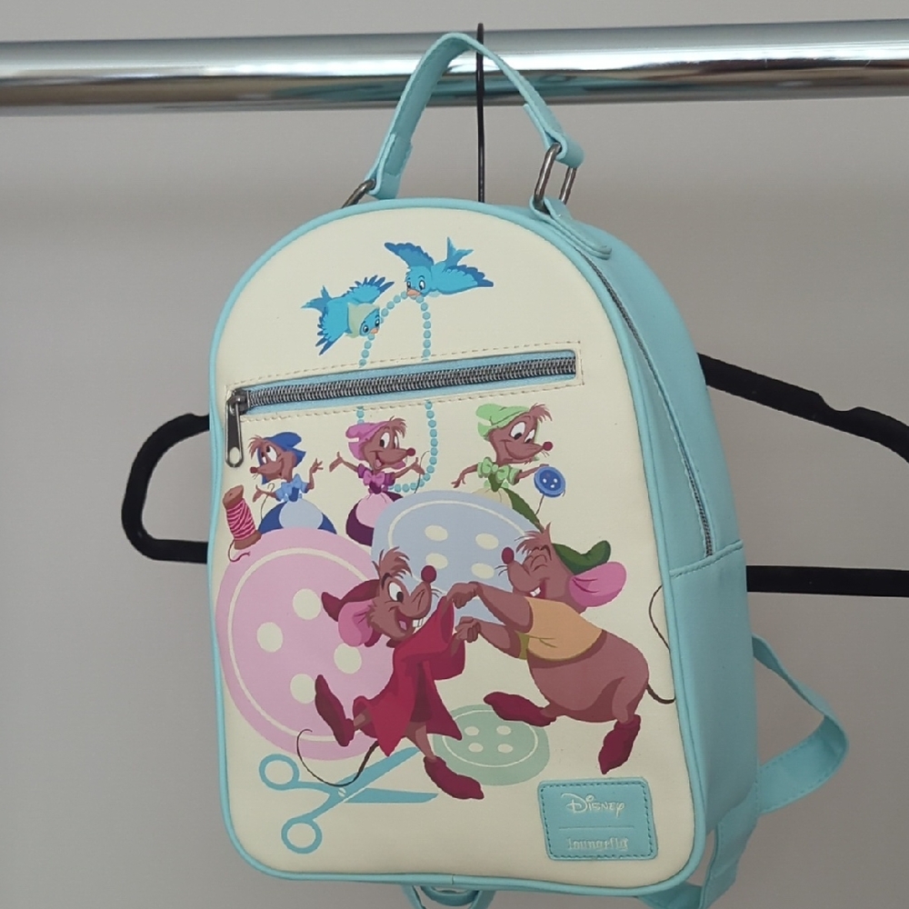 Disney Loungefly Backpack with Mice and Birds